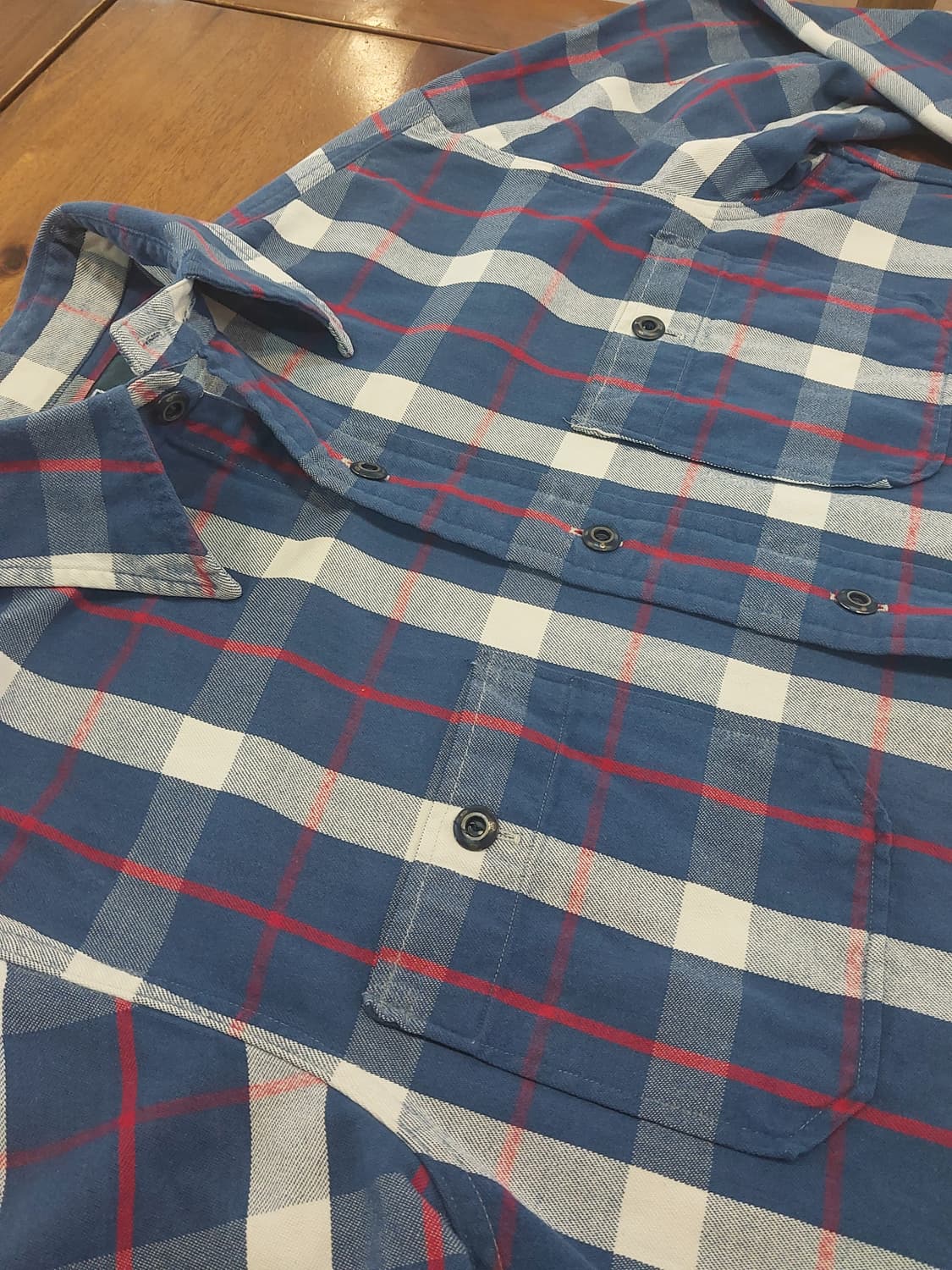 폴로 polo 랄프 로렌 플란넬 투포켓 셔츠 S (100사이즈 정도) 상품이미지1