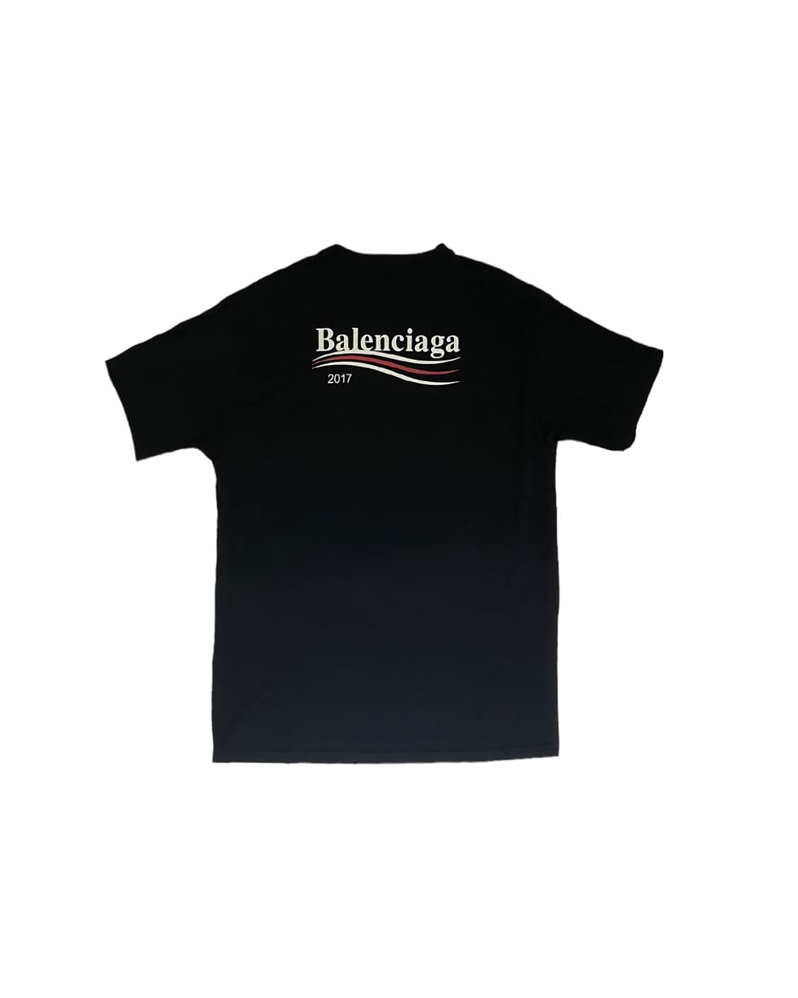 발렌시아가 17SS 웨이브로고 티셔츠 상품이미지1