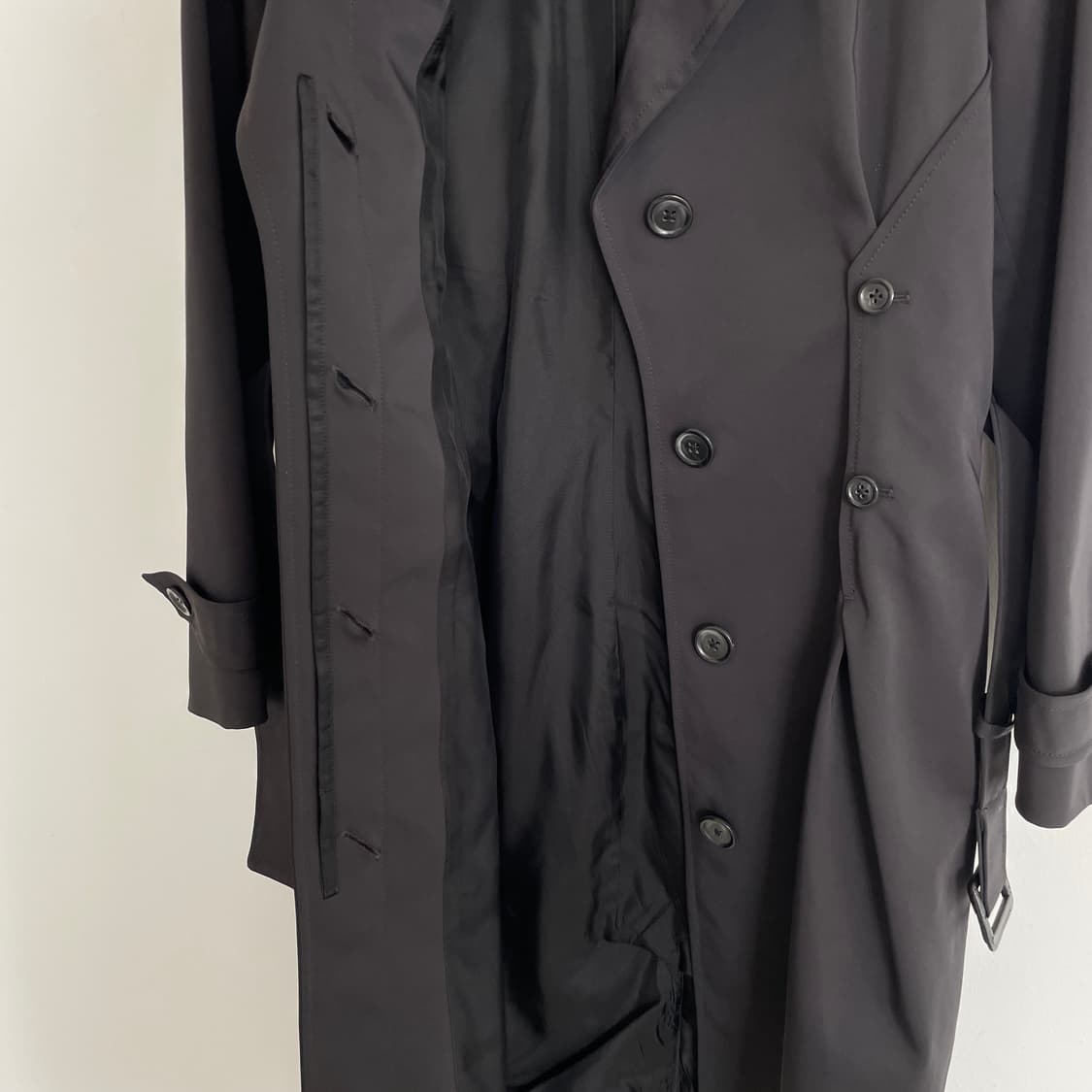 REISS 리스 여성S 벨티드 블랙 트렌치 코트 상품이미지4