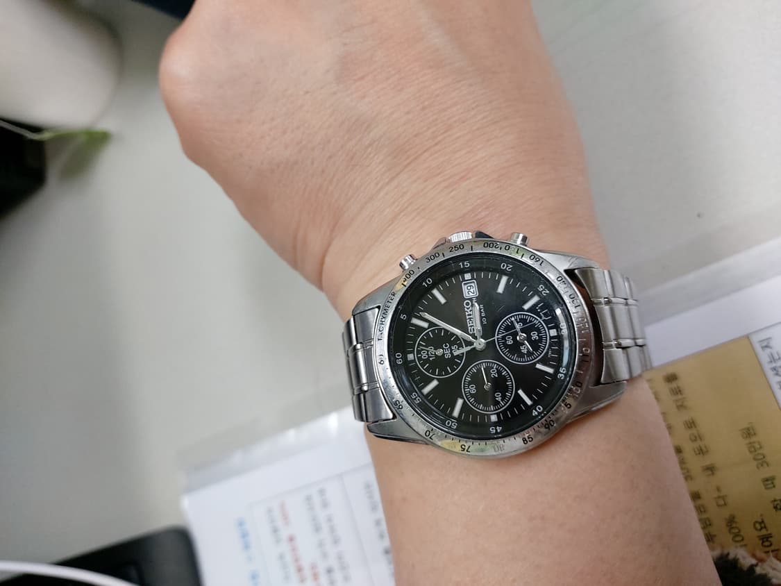 세이코 크로노그래프  상품이미지4