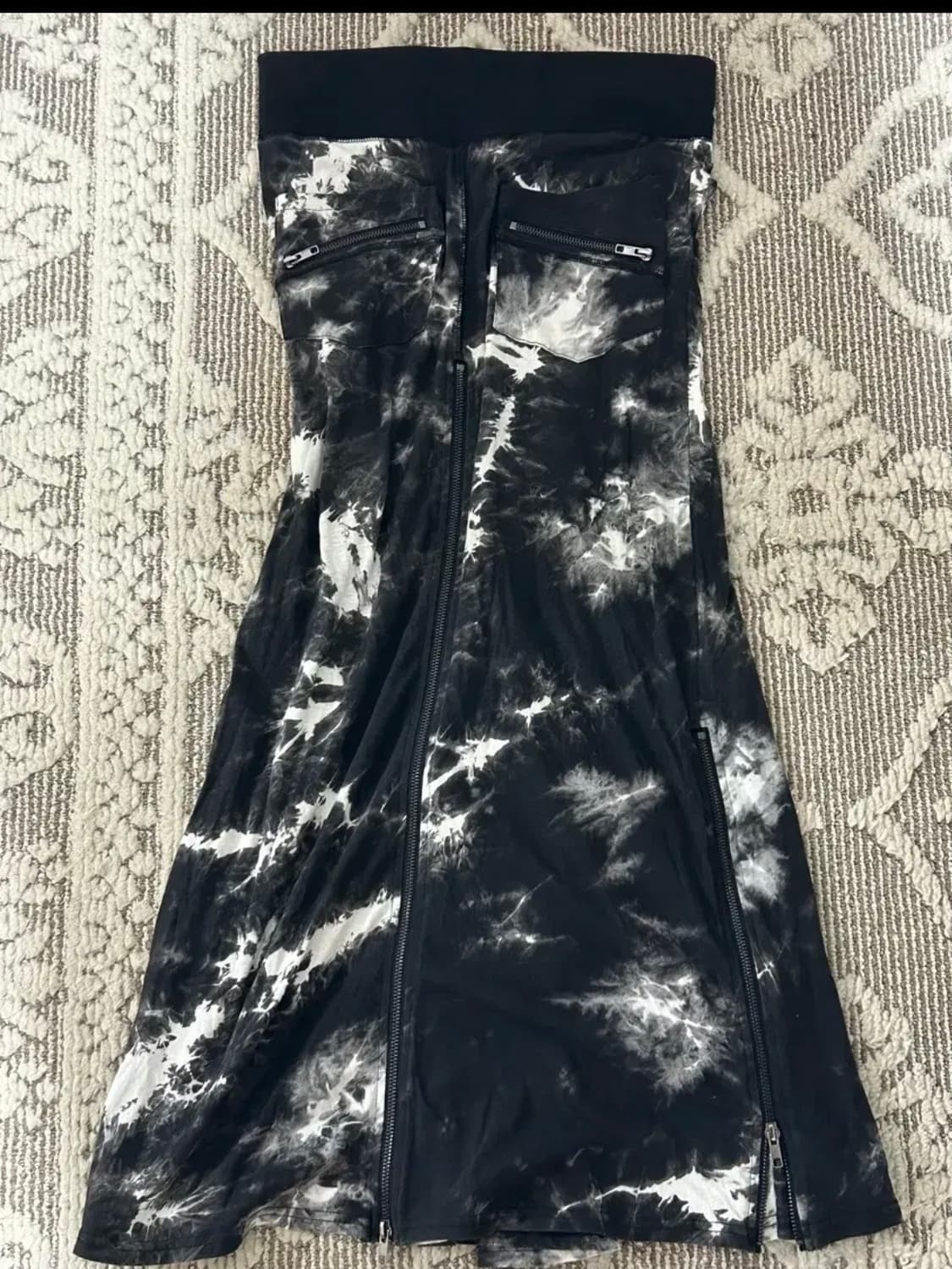 고스펑크 롱스커트 상품이미지2