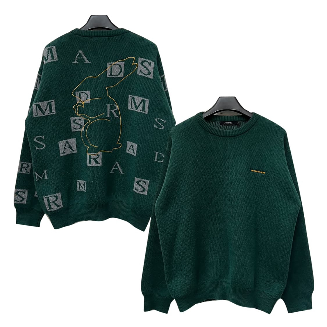 매드마르스 래빗 아트워크 오버핏 니트 L 상품이미지1