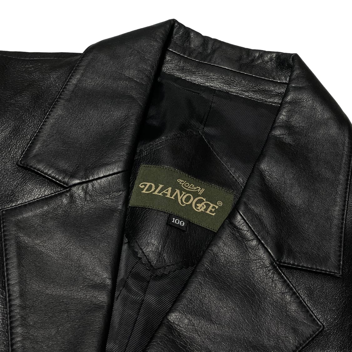 디아노체 램스킨 레더 블레이저 자켓 상품이미지5