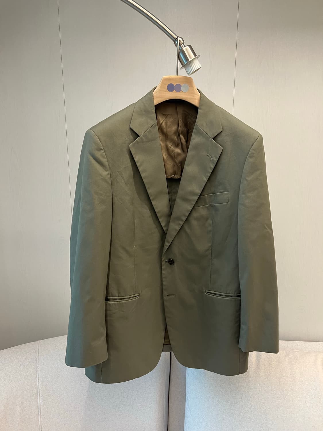 브룩스브라더스 카키 코튼 자켓 상품이미지1