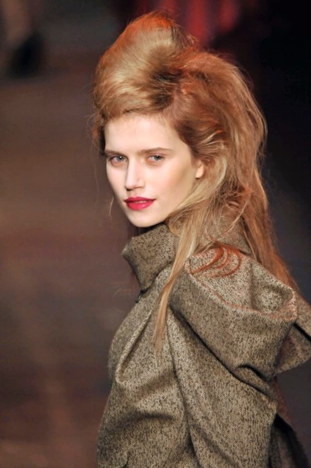 vivienne westwood 2009fw runway 울 머플러 코트 상품이미지3