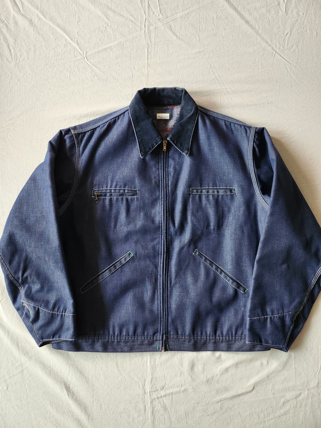70s Oshkosh B'gosh lined denim jacket 상품이미지1