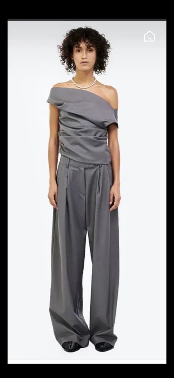 프로젝트 웨이브 Mare Wide Smoking Trouser  상품이미지1