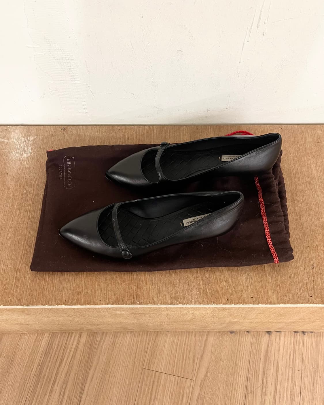 보테가 베네타 포인트 토 레더 펌프 상품이미지8