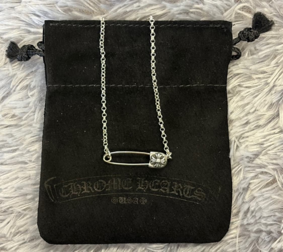 크롬하츠 세이프티 핀 목걸이 상품이미지3