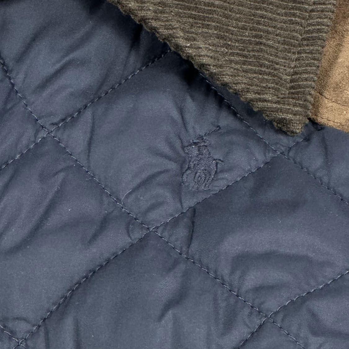 폴로 랄프로렌 포니 걸즈 네이비 퀼팅자켓 (실측 XS 여성추천) 상품이미지3