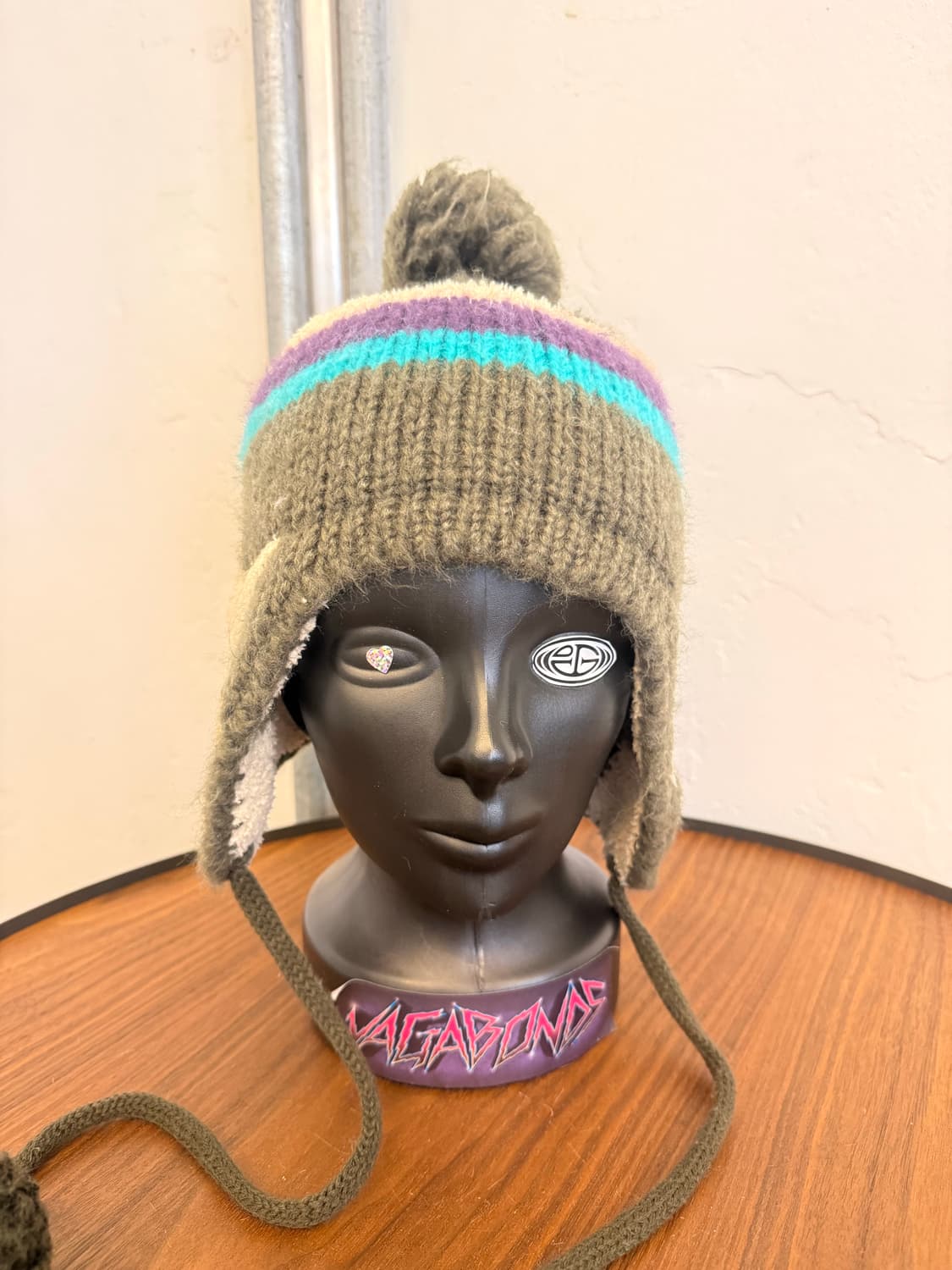 빈티지 스타 이어플랩 비니 상품이미지3