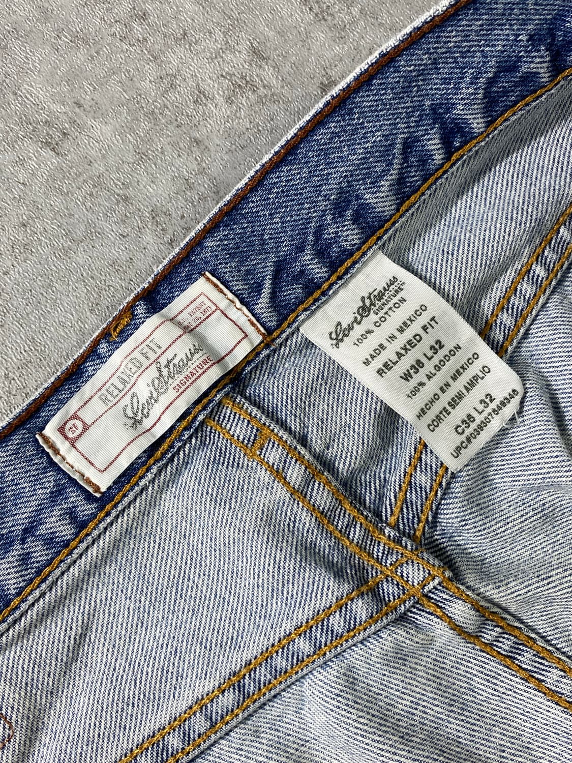 [34] Levi's 리바이스 시그니쳐라인 릴렉스핏 데님팬츠 상품이미지9