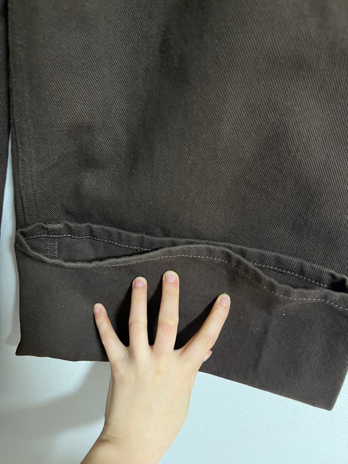 (던스트) 브라운 카펜터st 바지 상품이미지3