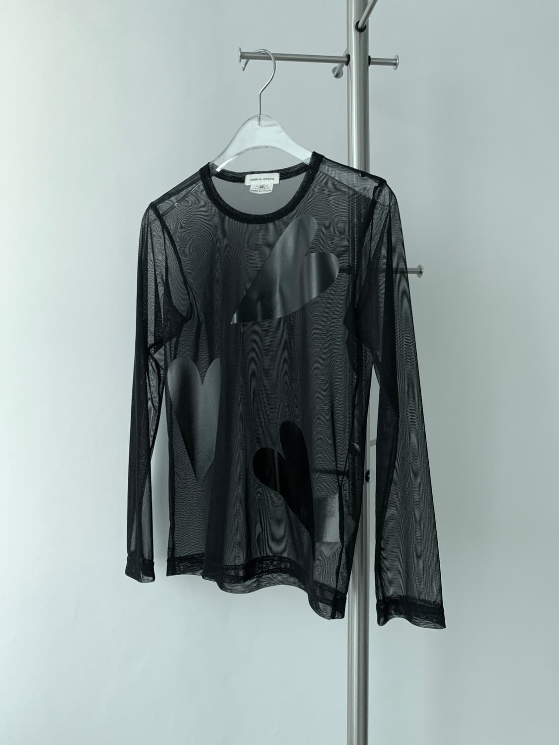 Heart Mesh T-shirt 상품이미지2