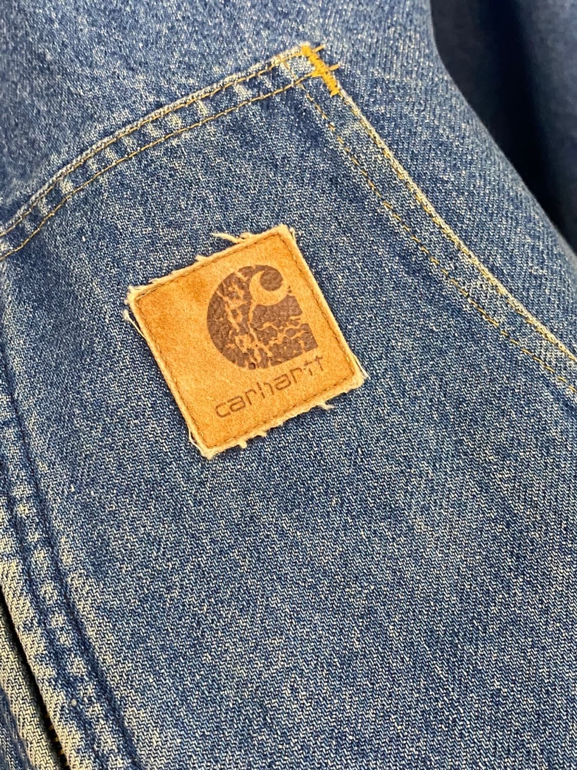 00’s Carhartt J08 데님 엑티브 자켓 상품이미지5