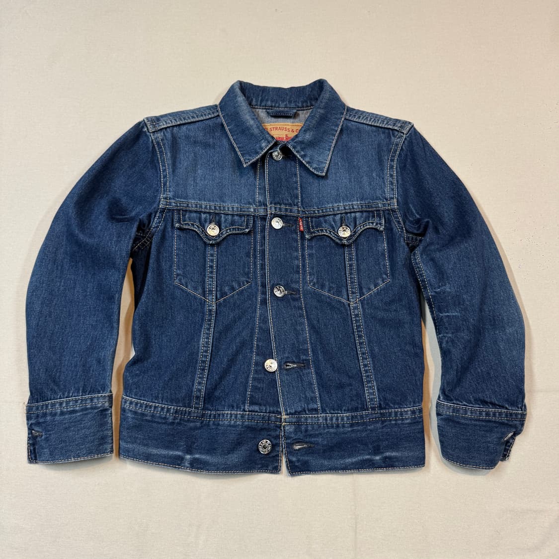 S) 리바이스 아이코닉 데님자켓 TYPE 1 진청 데님 청자켓 상품이미지1