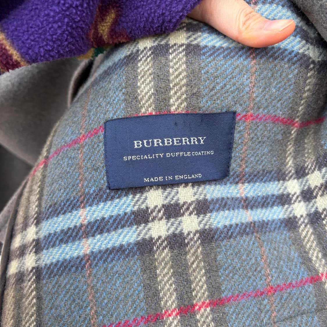 Burberry 버버리 울 더플 코트 상품이미지5