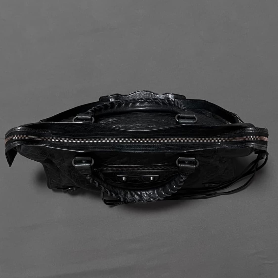 발렌시아가 블랙 모터백 상품이미지6