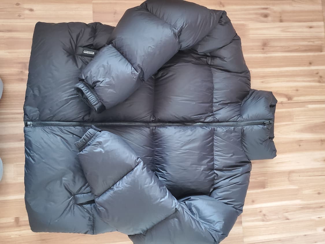 그루비라임 덕다운 패딩 L 상품이미지1