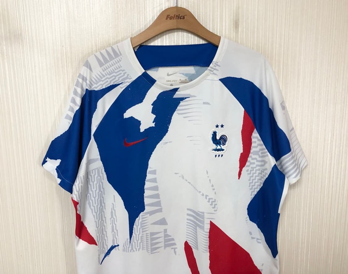 나이키 22-24 프랑스축구국대 프리매치탑/트레이닝져지 XL(해외) 상품이미지2