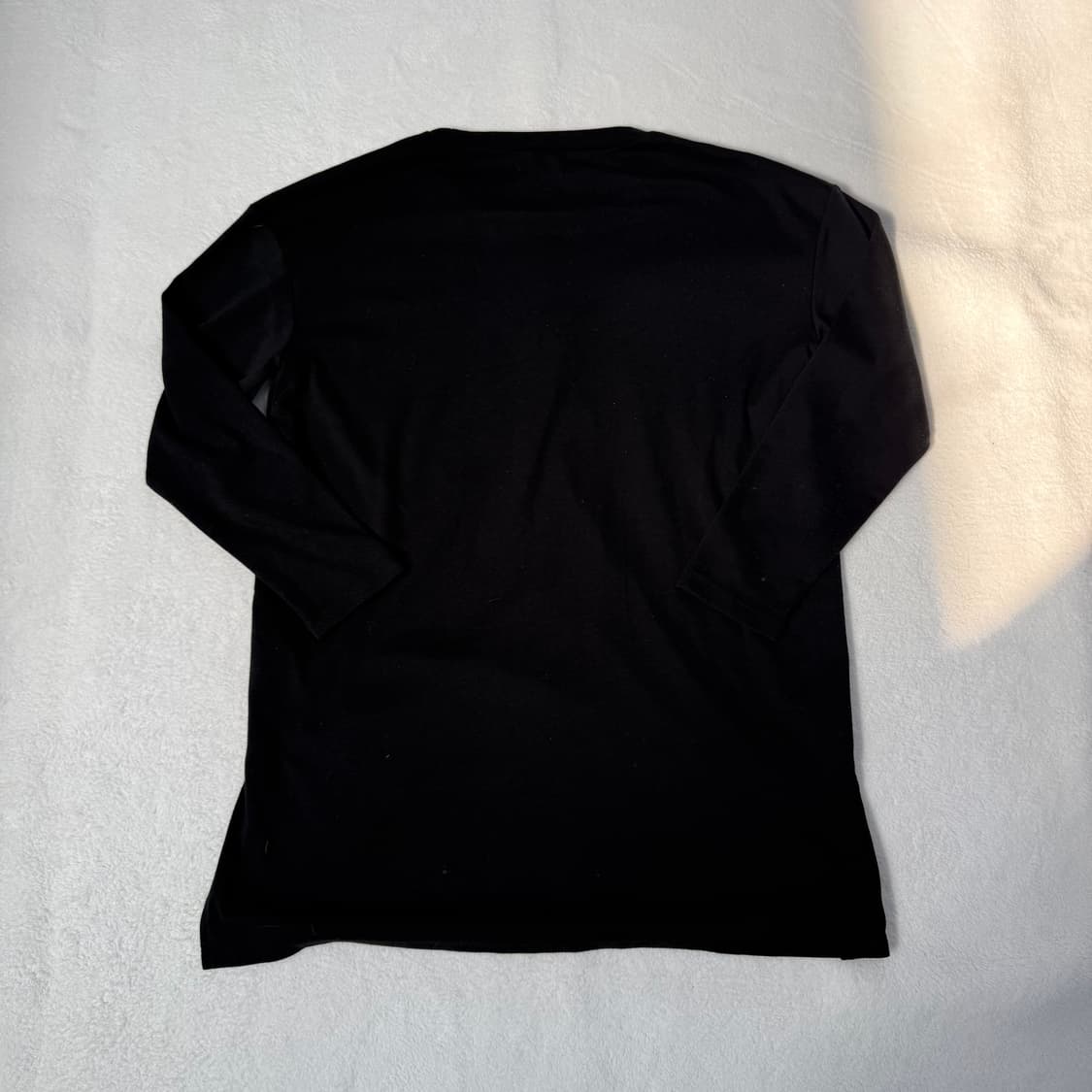 F 톰보이 오버핏 그래픽 긴팔 티셔츠 0305T 상품이미지2