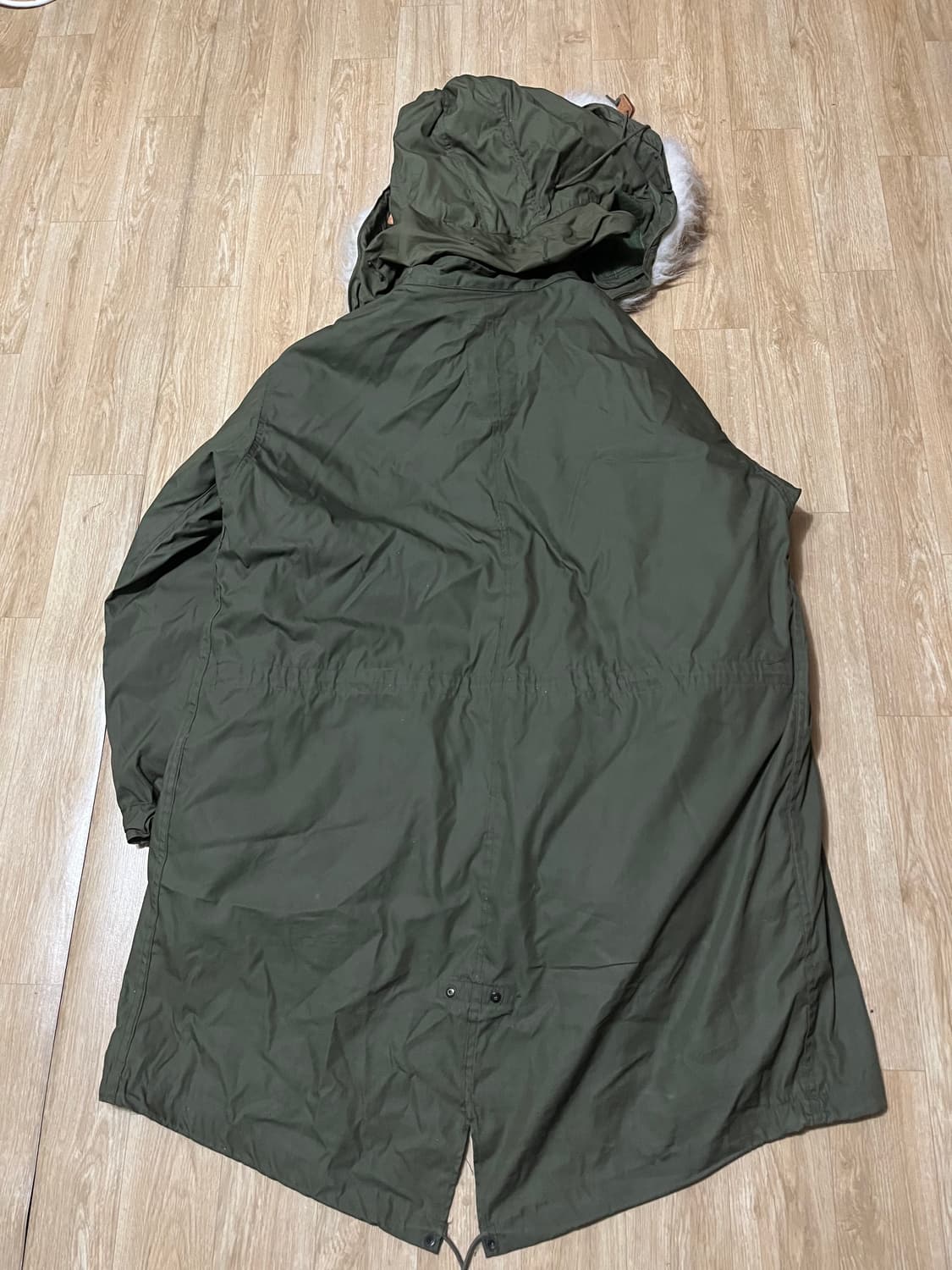 오리지널 M65피쉬테일 개파카 L사이즈 후드포함 상품이미지6