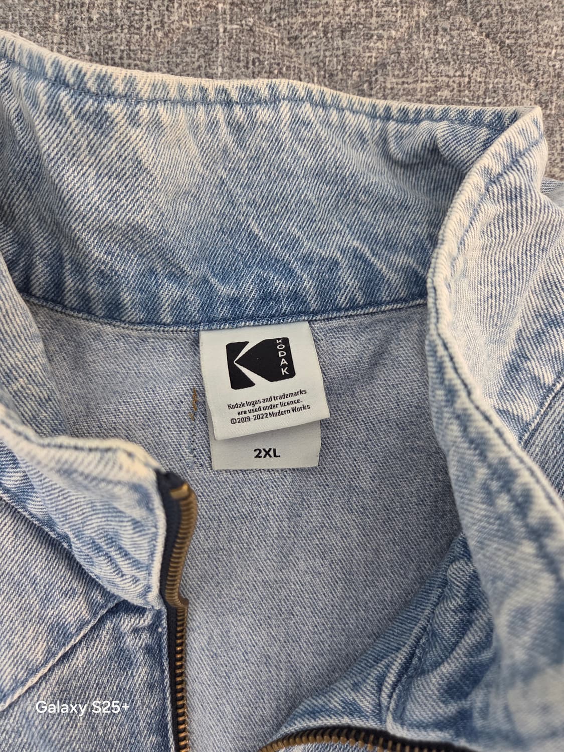 코닥 데님 셔츠 아노락 상품이미지3