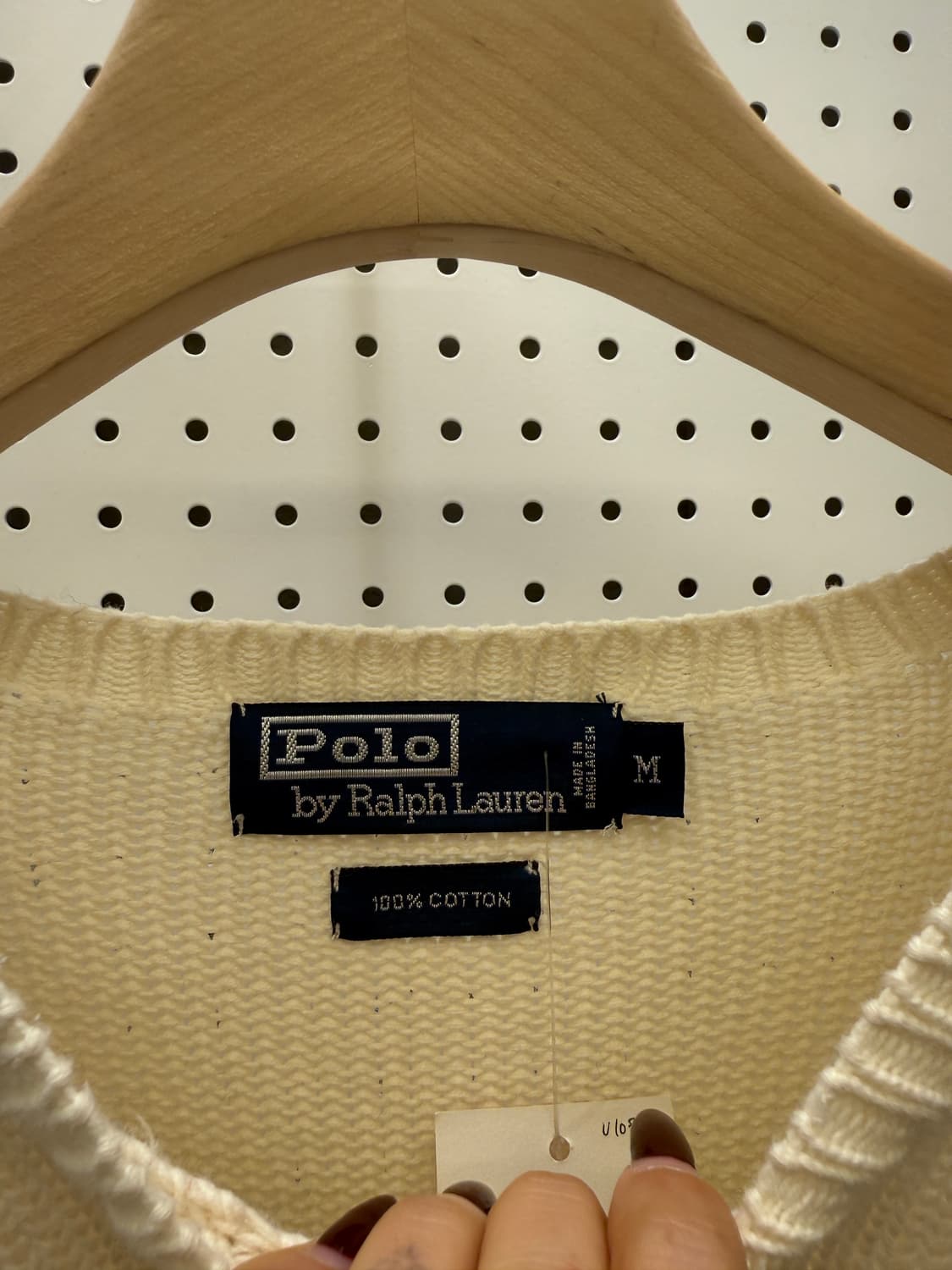 폴로 랄프로렌 포니 자수 브이넥 니트 U1721 상품이미지5