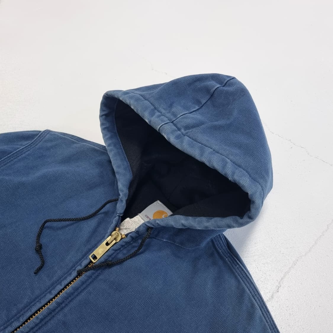 00S 빈티지 칼하트 액티브 자켓 J04 NVY - M 상품이미지5