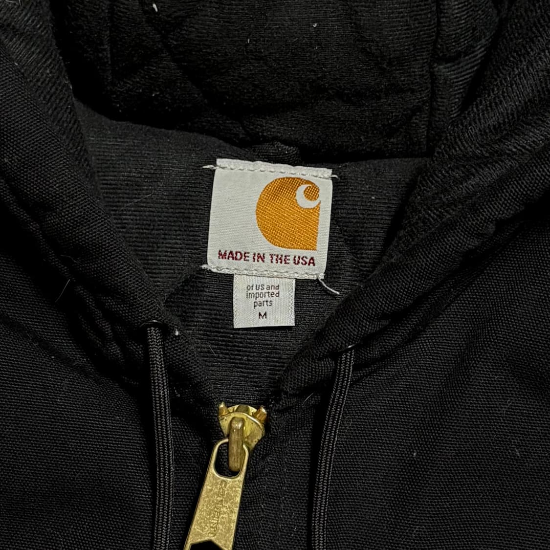 칼하트 블랙 후드 M 상품이미지5