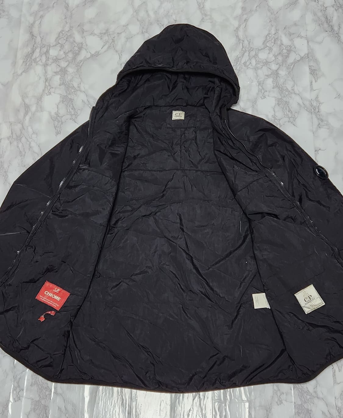 C.P. Company  플랫 나일론 바람막이 후드 자켓 두꺼움 상품이미지6