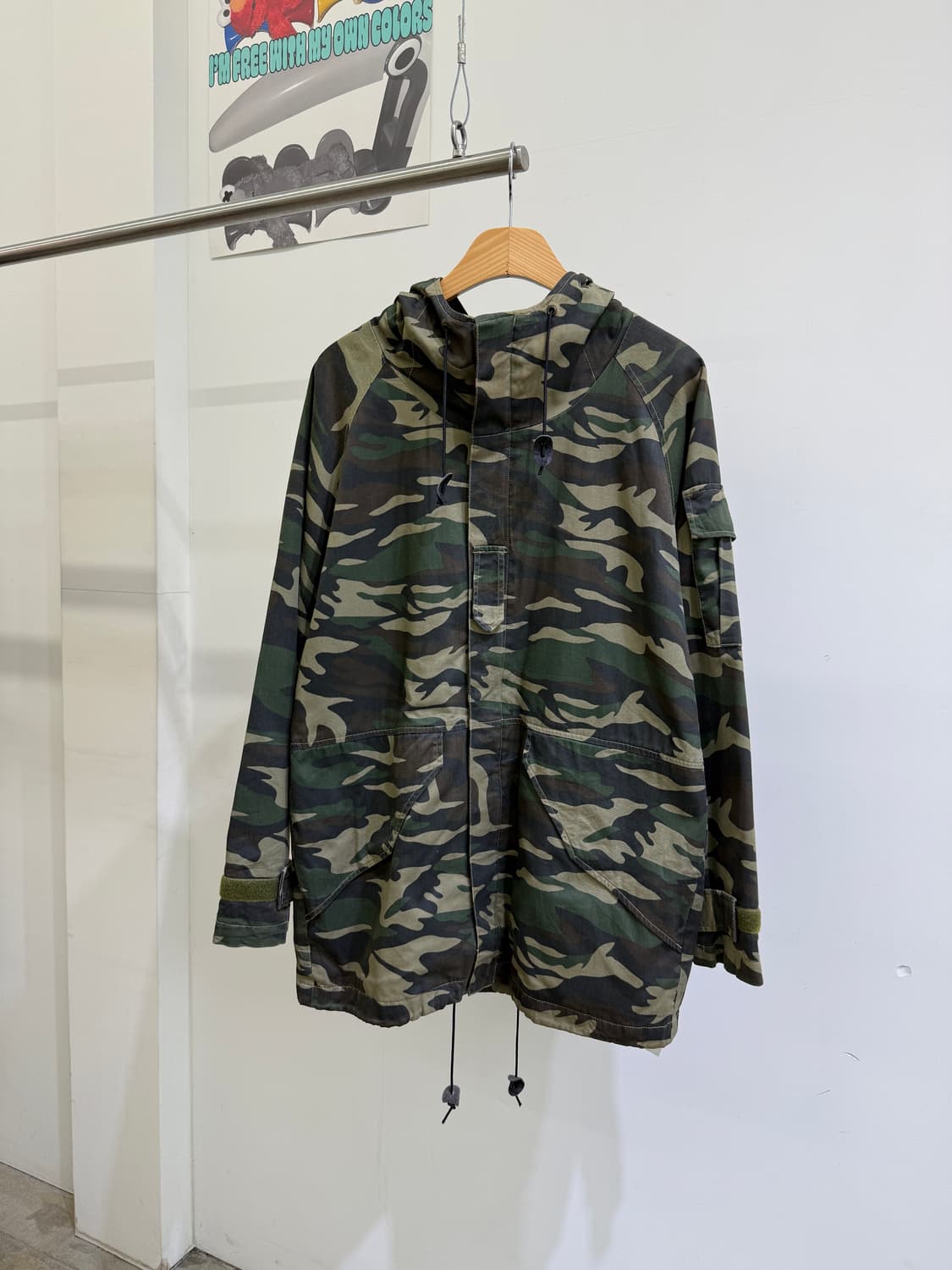 빈티지 TURKEY BEAR 카모 자켓  상품이미지1