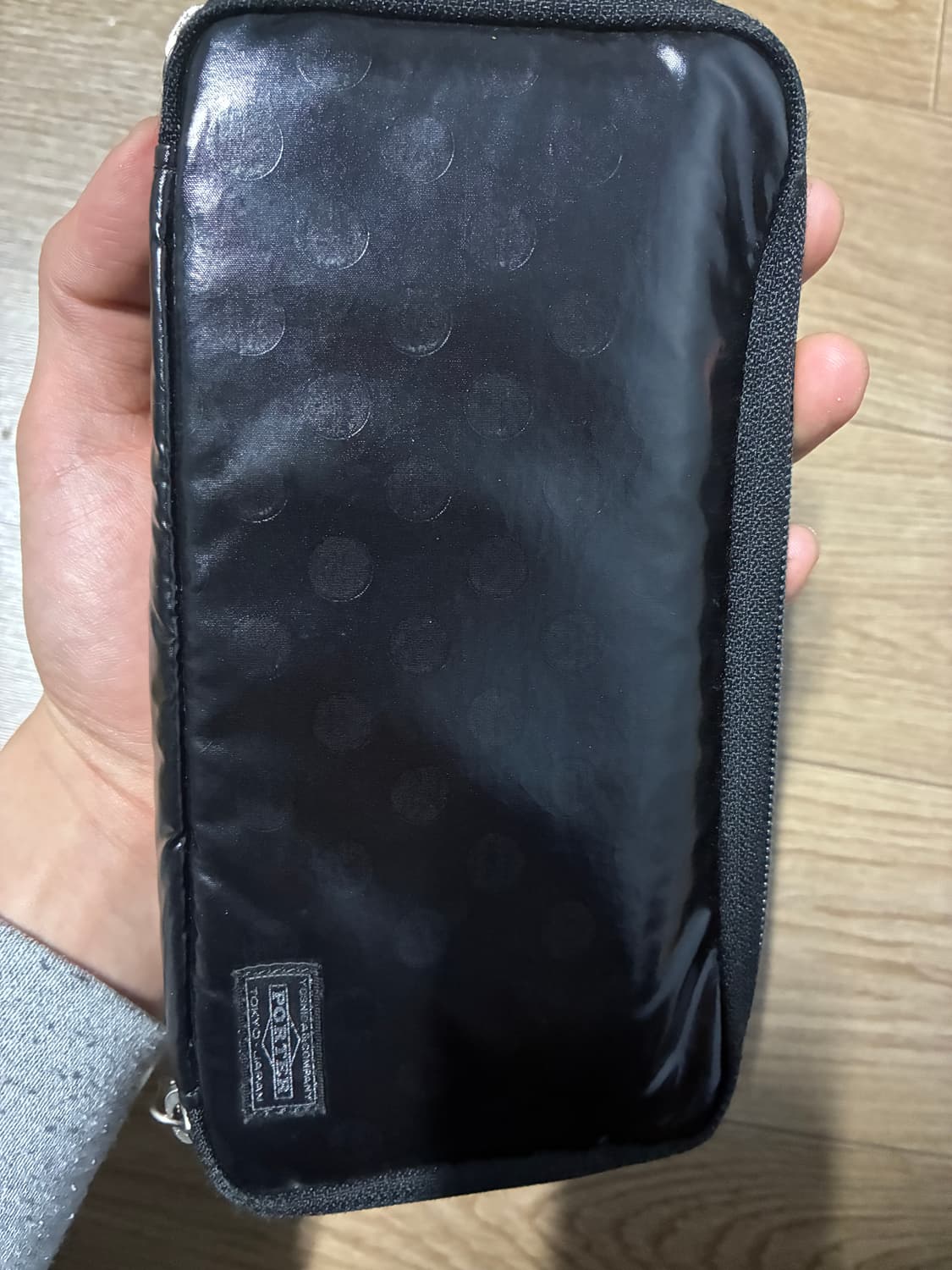 요시다 포터 도트 땡땡이 장지갑 블랙 상품이미지7