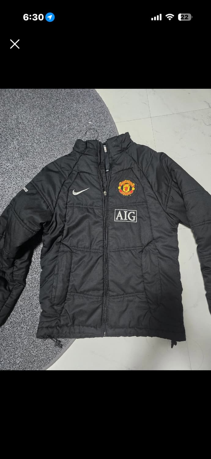 맨유09-10 AIG 나이키 숏패딩 상품이미지1