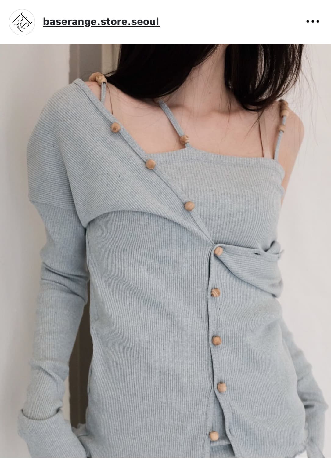 베이스레인지 Tav 가디건 Hardin Blue 상품이미지2