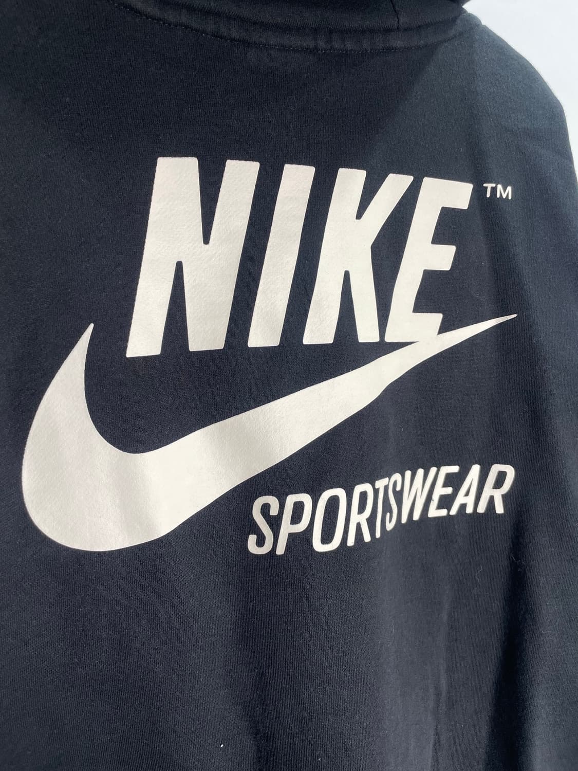 나이키 블랙 후드 집업 S  상품이미지6