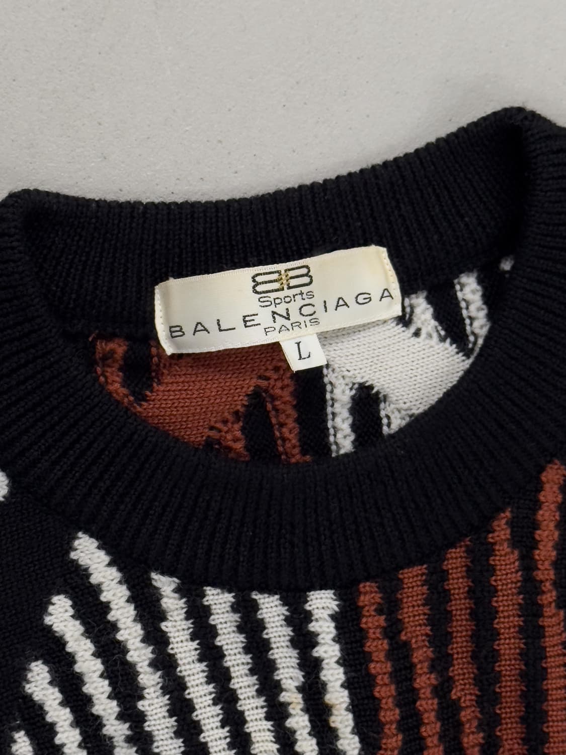 90's 발렌시아가 스웨터 상품이미지5