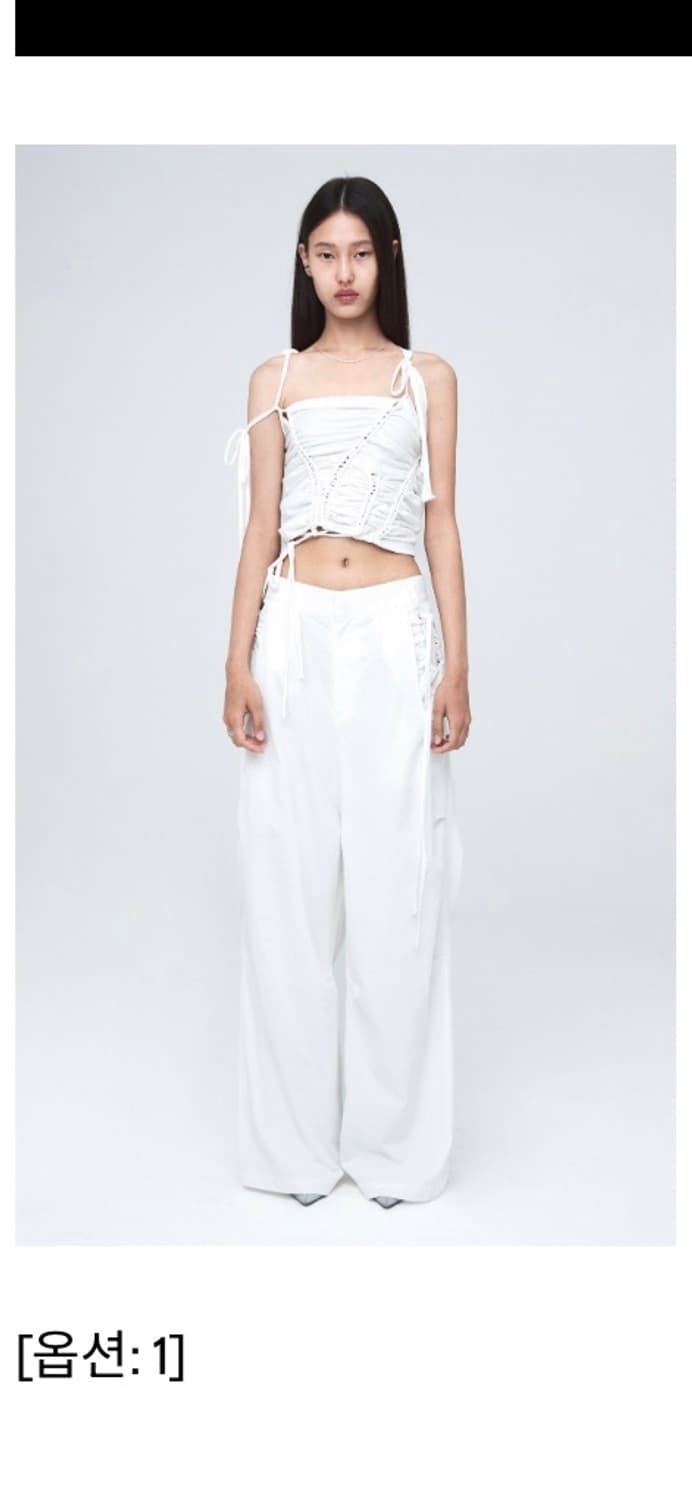 나체 CONSTRICT HOLE WIDE PANTS 상품이미지1