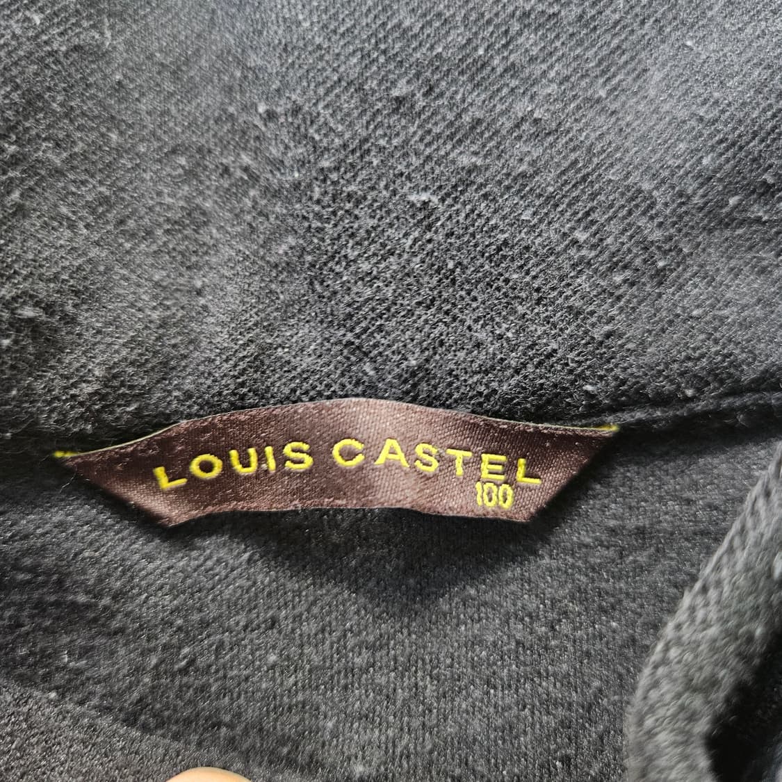 100 루이까스텔 반집업 방풍 니트 0317Y 상품이미지3