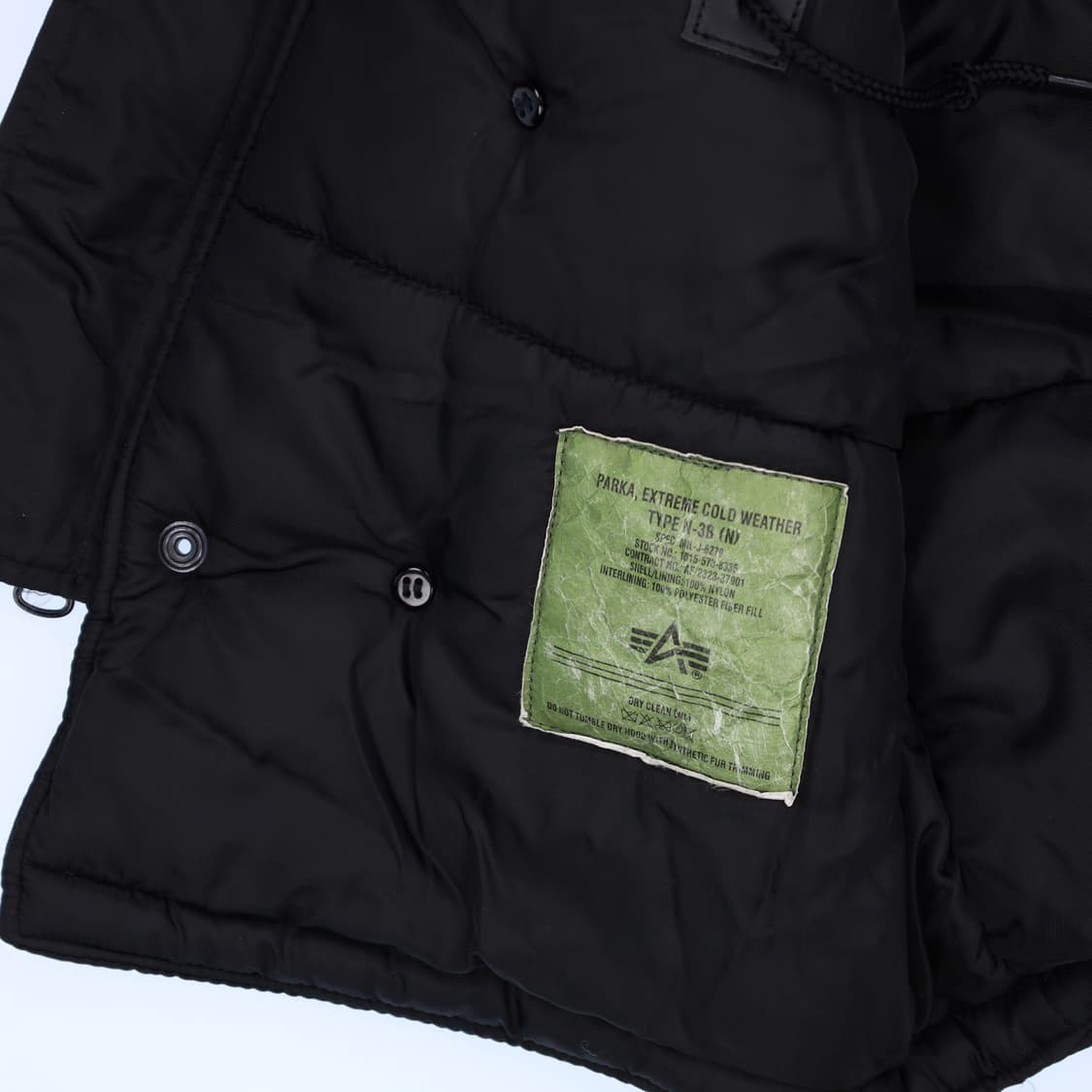 [XS] 알파인더스트리 N-3B 오스포드 야상 파카 점퍼 N7097 상품이미지7