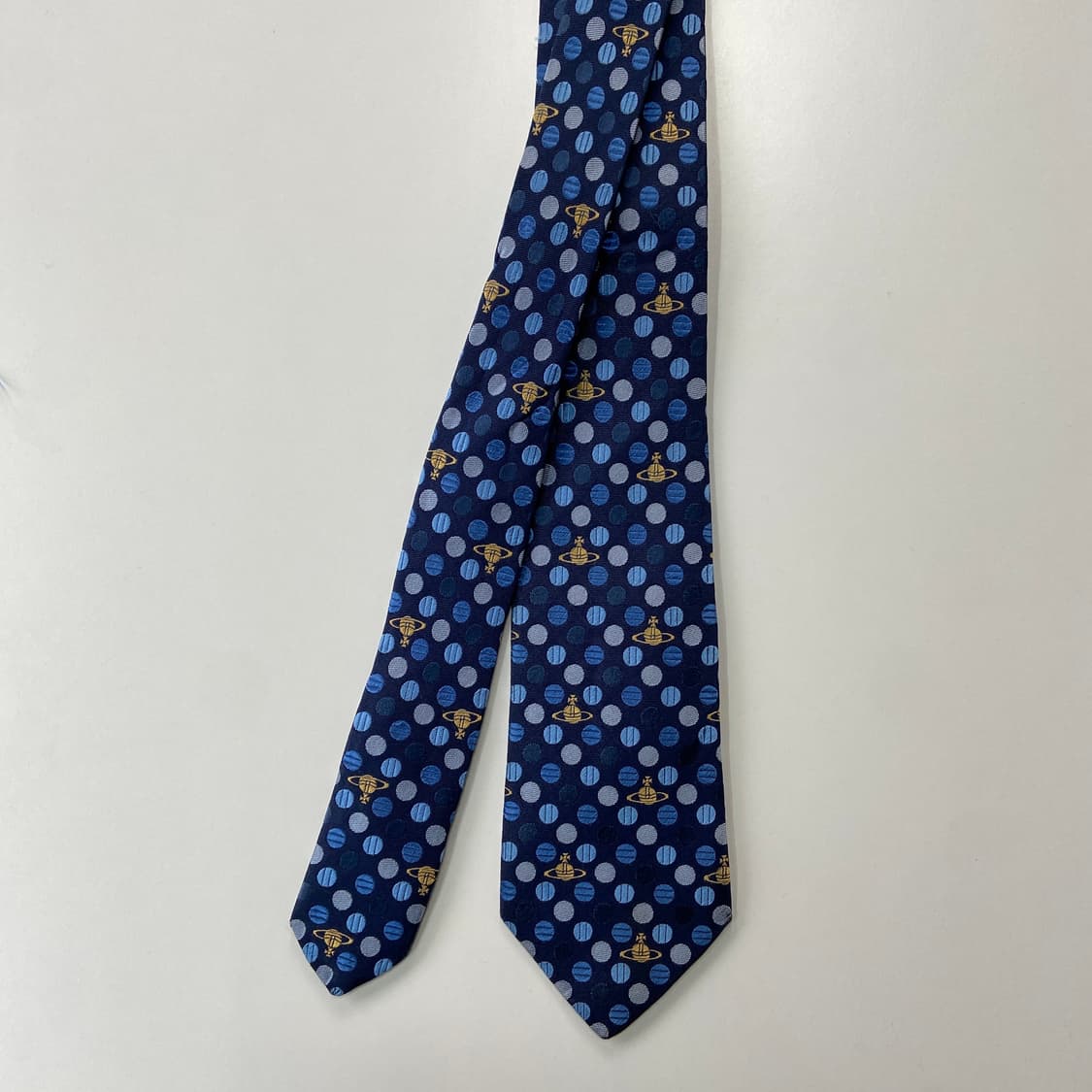 비비안웨스트우드 모노그램 정품 명품 넥타이(Vivienne) 상품이미지1