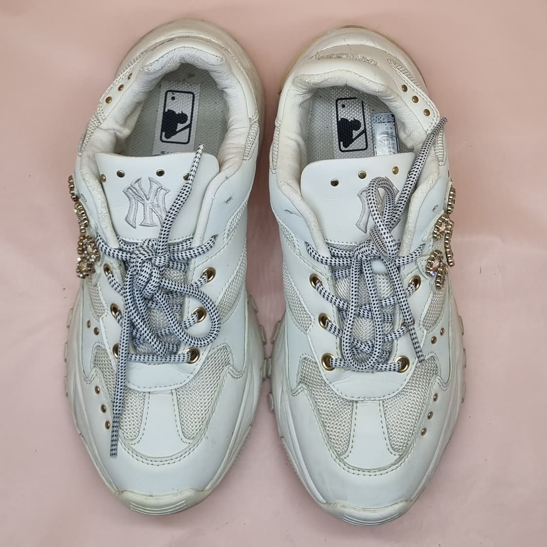 MLB 뉴욕양키스 키스톤청키 운동화 250 상품이미지2