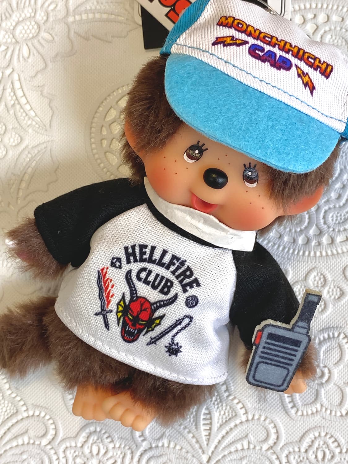 기묘한이야기X몬치치 남아 인형 키링 상품이미지2