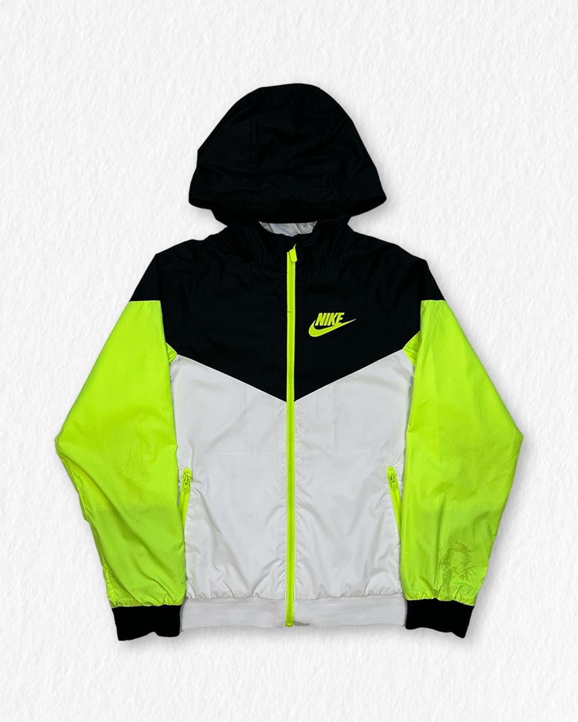 나이키 형광 배색 바람막이 상품이미지1