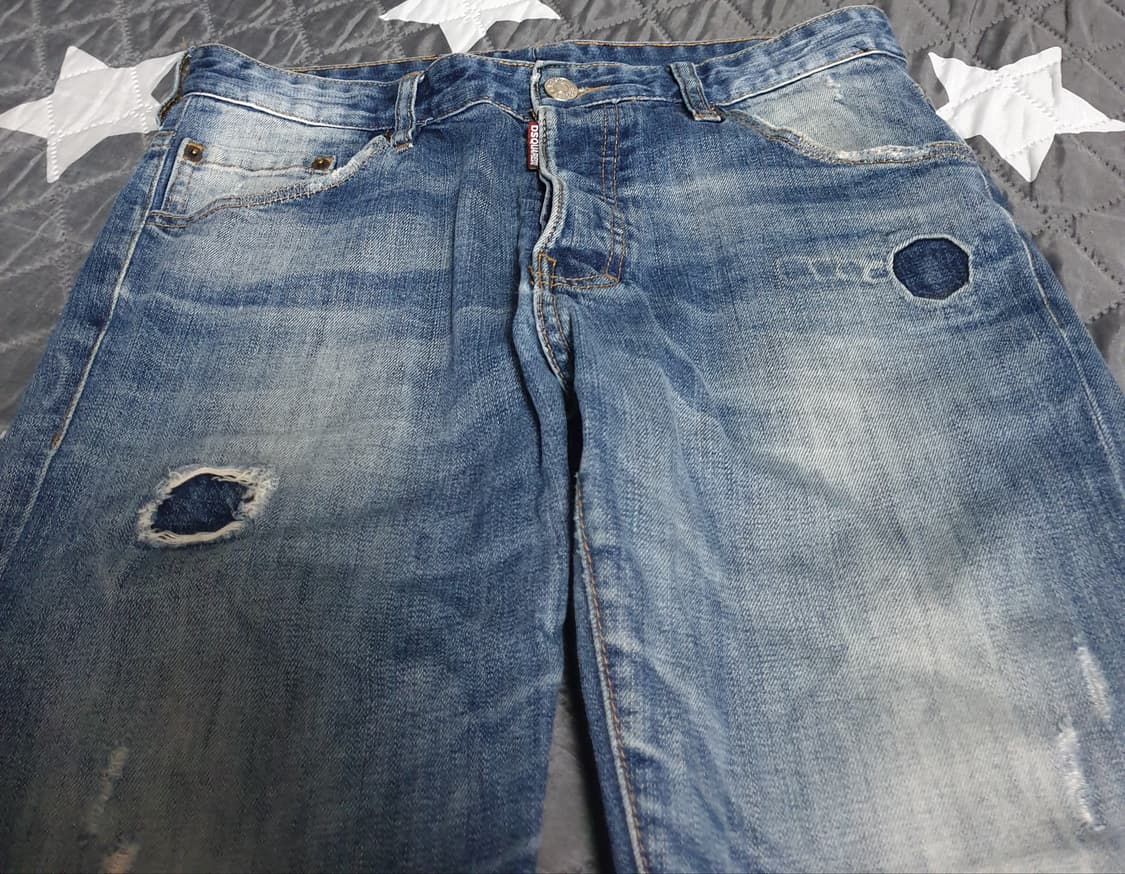 디스퀘어드2 디스트로이드 빈티지워싱 데님팬츠 (48) 상품이미지2