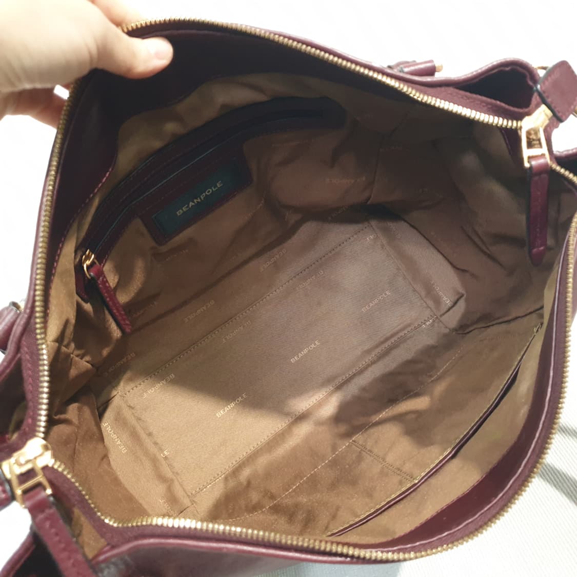 빈폴ACC 와인 스펜서 숄더백 가방 상품이미지5