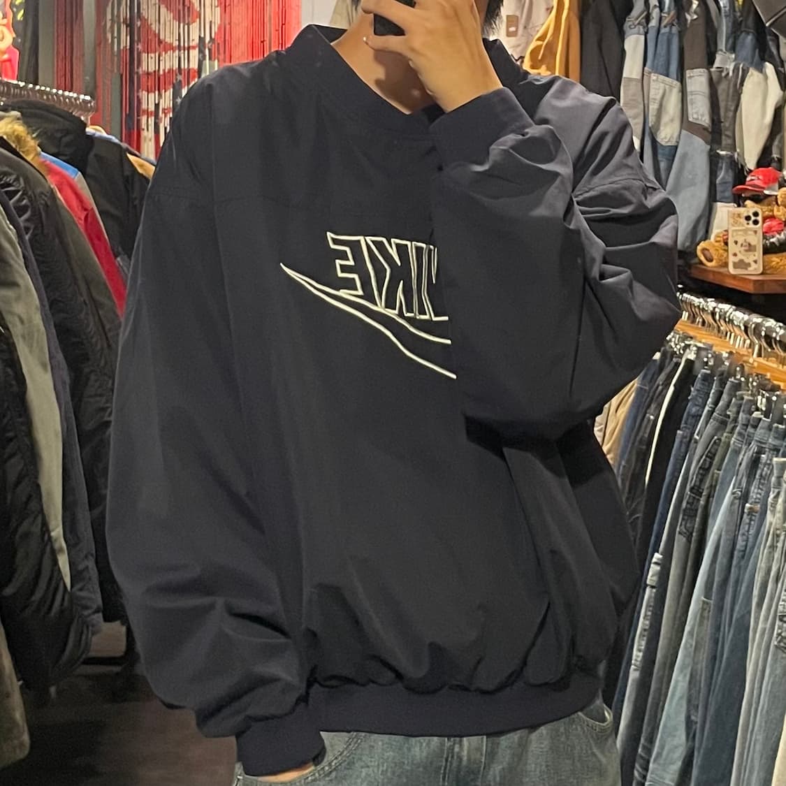 [IM] NIKE 나이키 네이비 웜업 상품이미지4