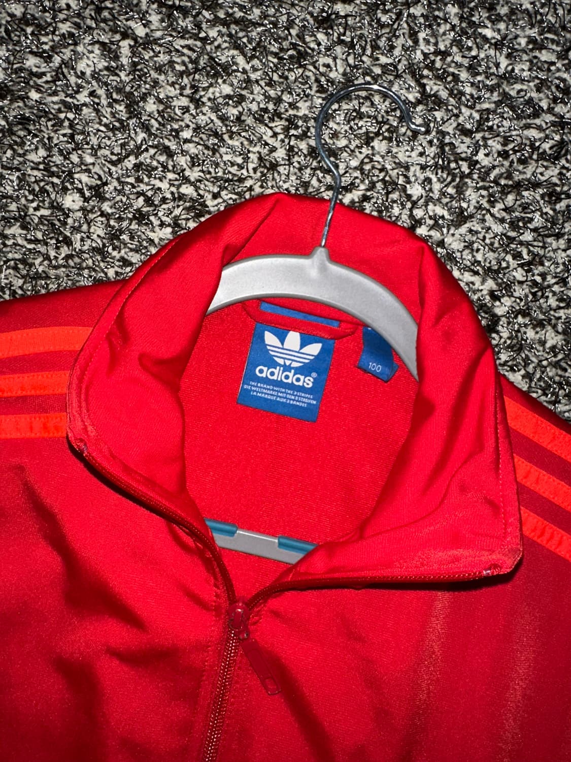 아디다스 빨간색 트랙 자켓 100 상품이미지2