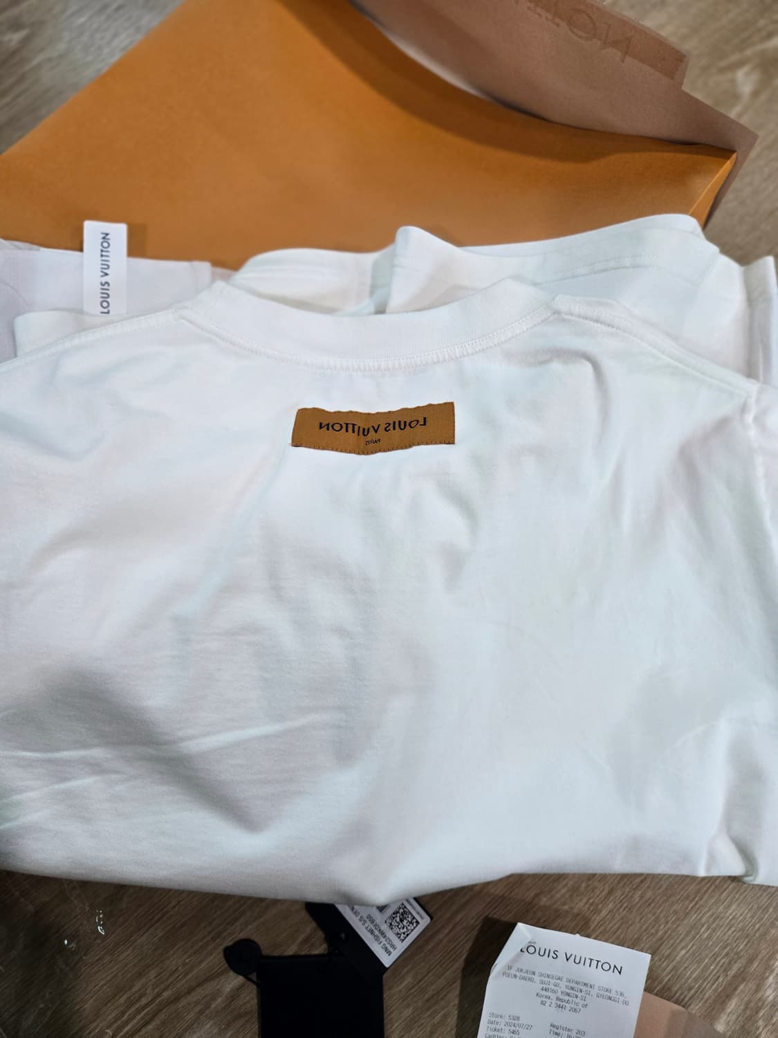 루이비통 엠보스드 반팔 티셔츠(백화점정품) 상품이미지7