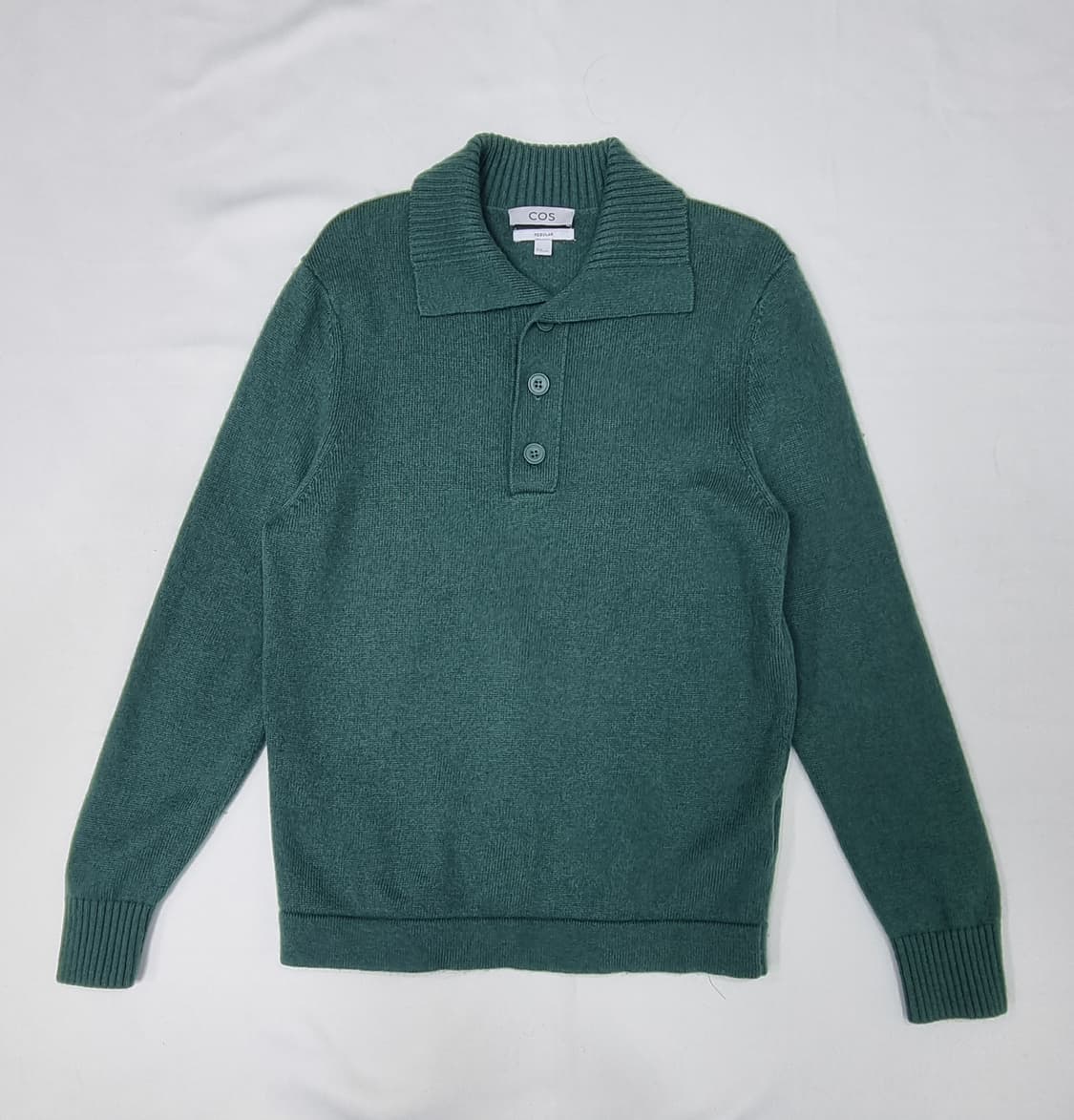 COS 코스 울 캐시미어 레귤러핏 니트 M _ 공용,남성 상품이미지2